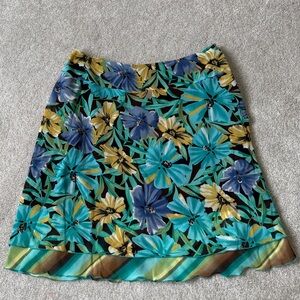 Requirements Floral tropical print Skirt SZXL